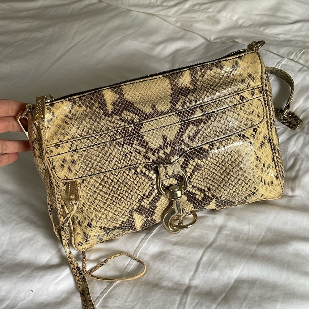 Rebecca Minkoff Butter Yellow Beige MAC Bag